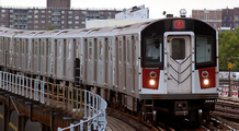 Picture of a R-142A subway train