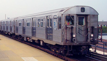 Picture of a R-32 subway train