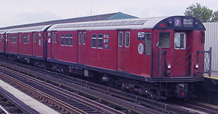 Picture of a R-36 subway train
