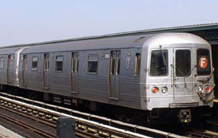 Picture of a R-46 subway train