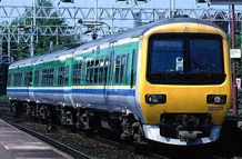 Picture of a class 323 electric multiple unit