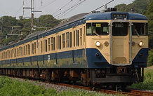 Picture of a class 113 electric multiple unit