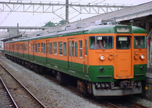 Picture of a class 115 electric multiple unit