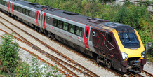 Picture of a class 220 diesel multiple unit