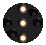 Approach signal aspect showing 3 yellow lights abobe each other